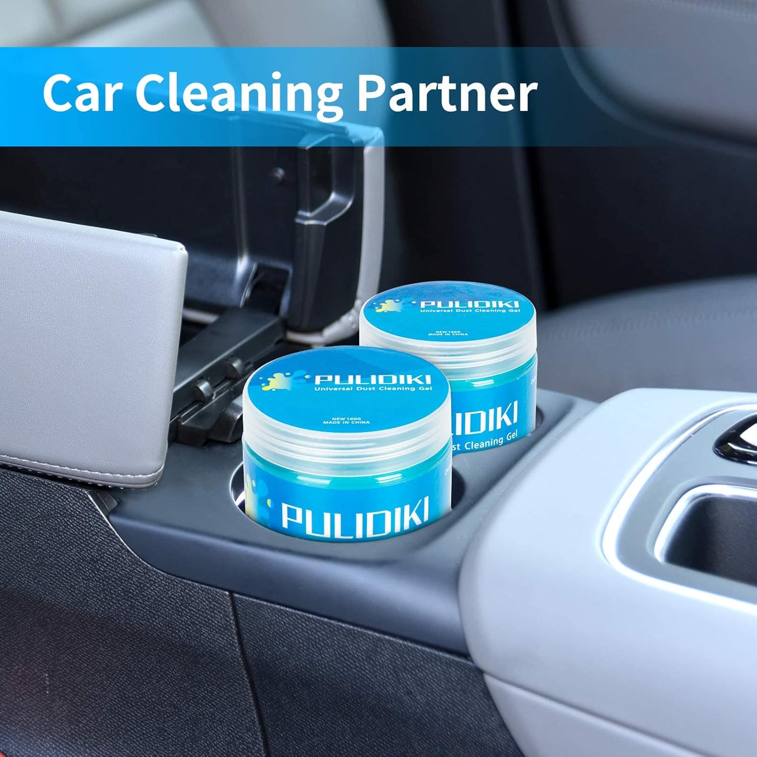 Car Cleaning Gel Car Cleaning Putty Car Interior Cleaner Slime Car Cleaning Kit Auto Detailing Tools Car Cleaning Supplies Car Accessories Car Gifts for Men Women Blue