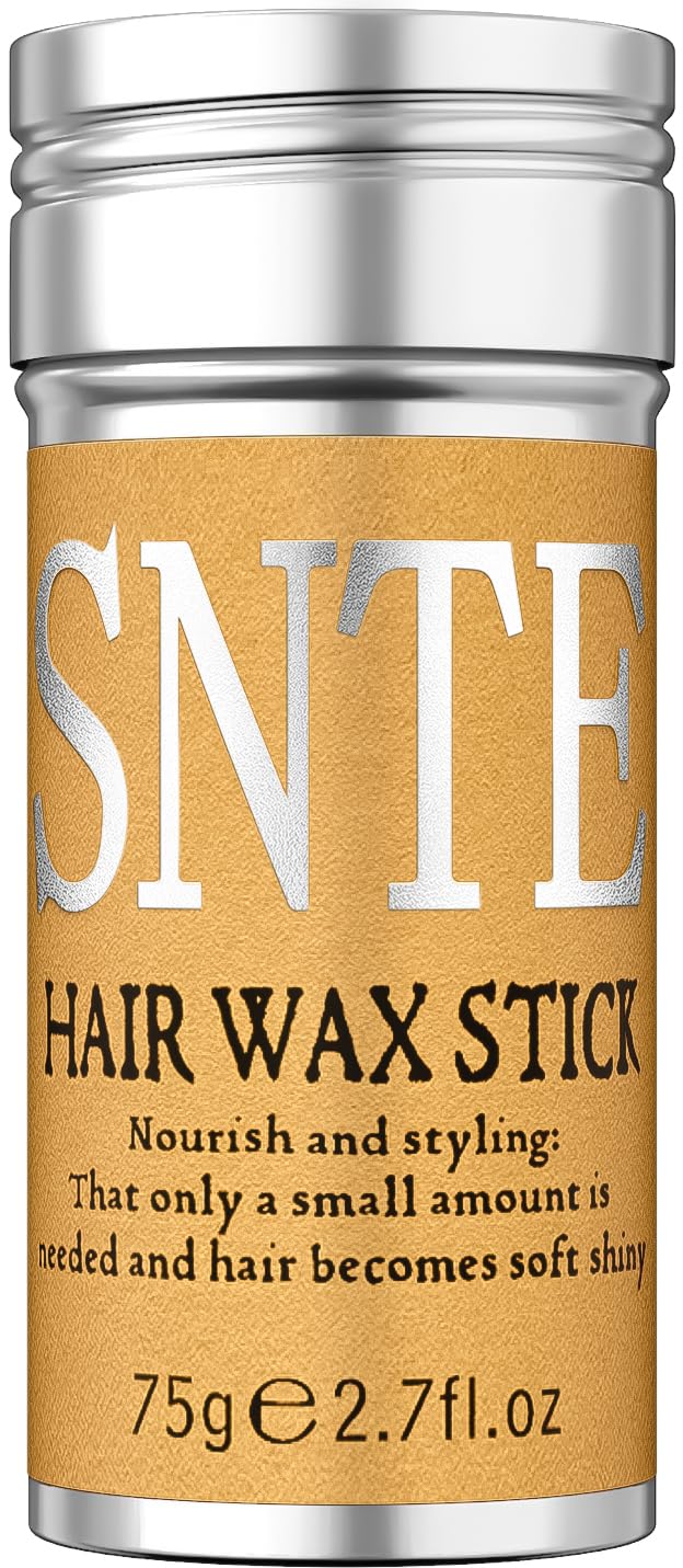 Hair Wax Stick, Hair-Styling Waxes, Nourishing Accessories - Slick Stick for Women & Kids, Gel Tamer for Flyaways, Bun Maker & Styling Cream, 2.7 Fl Oz