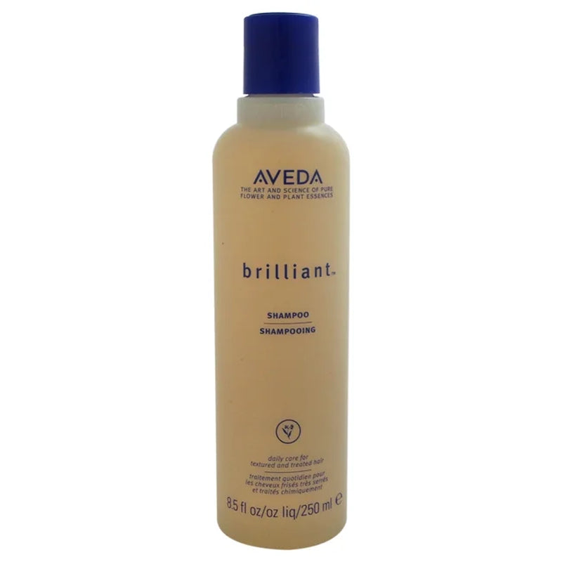 Brilliant Shampoo 8.5Oz Plant-Derived Cleansers for Clean Shiny Hair