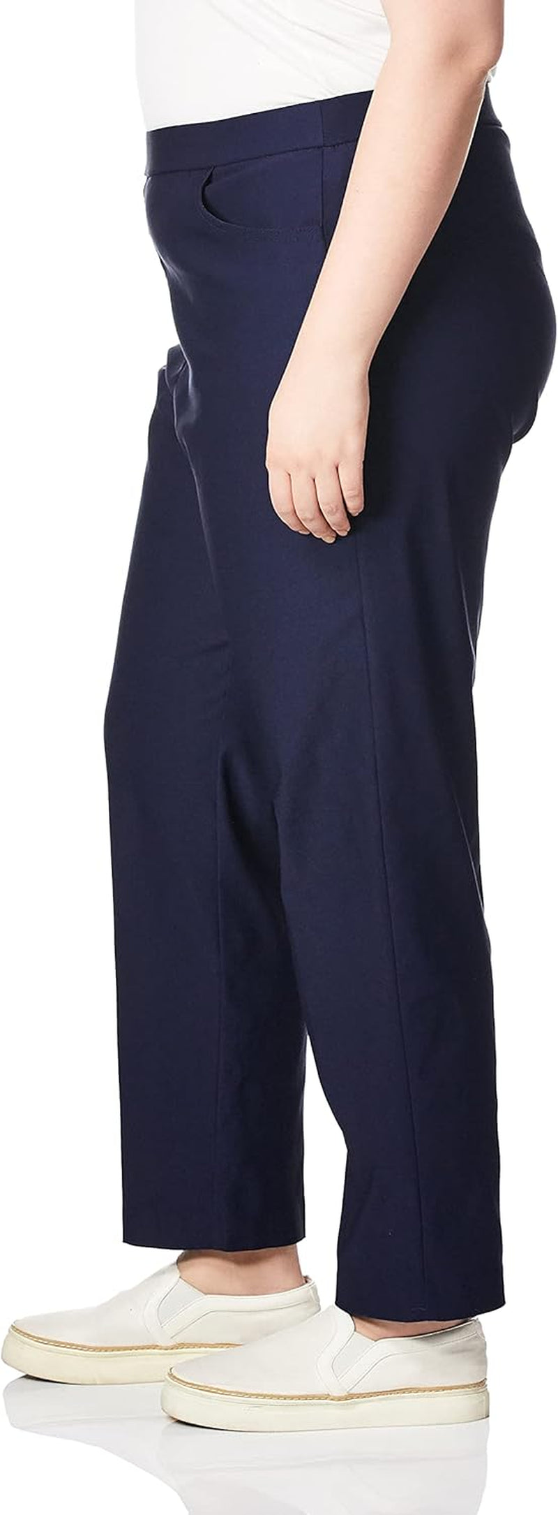 Women's Allure Slimming Petite Short Stretch Pants-Modern Fit