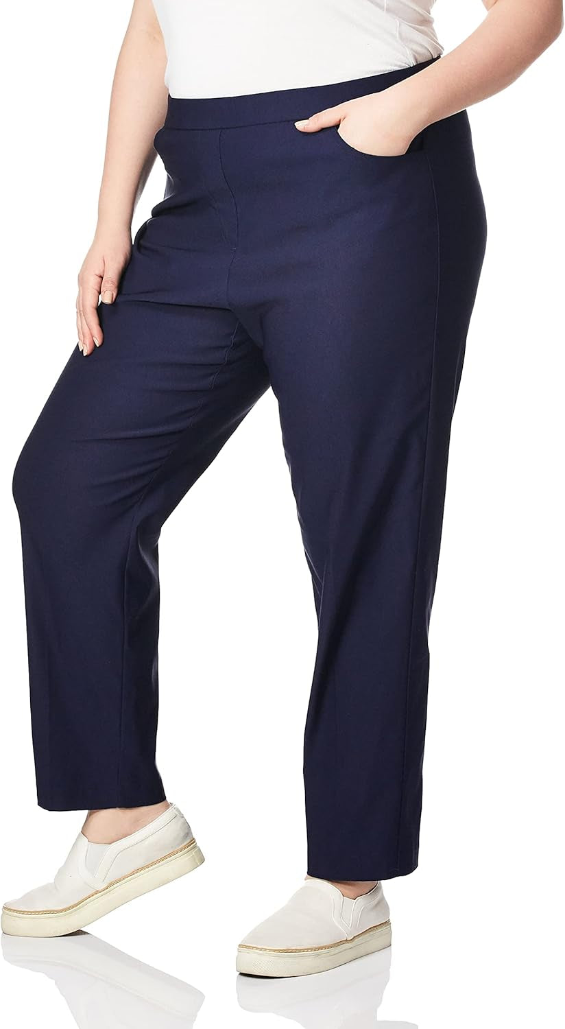 Women's Allure Slimming Petite Short Stretch Pants-Modern Fit