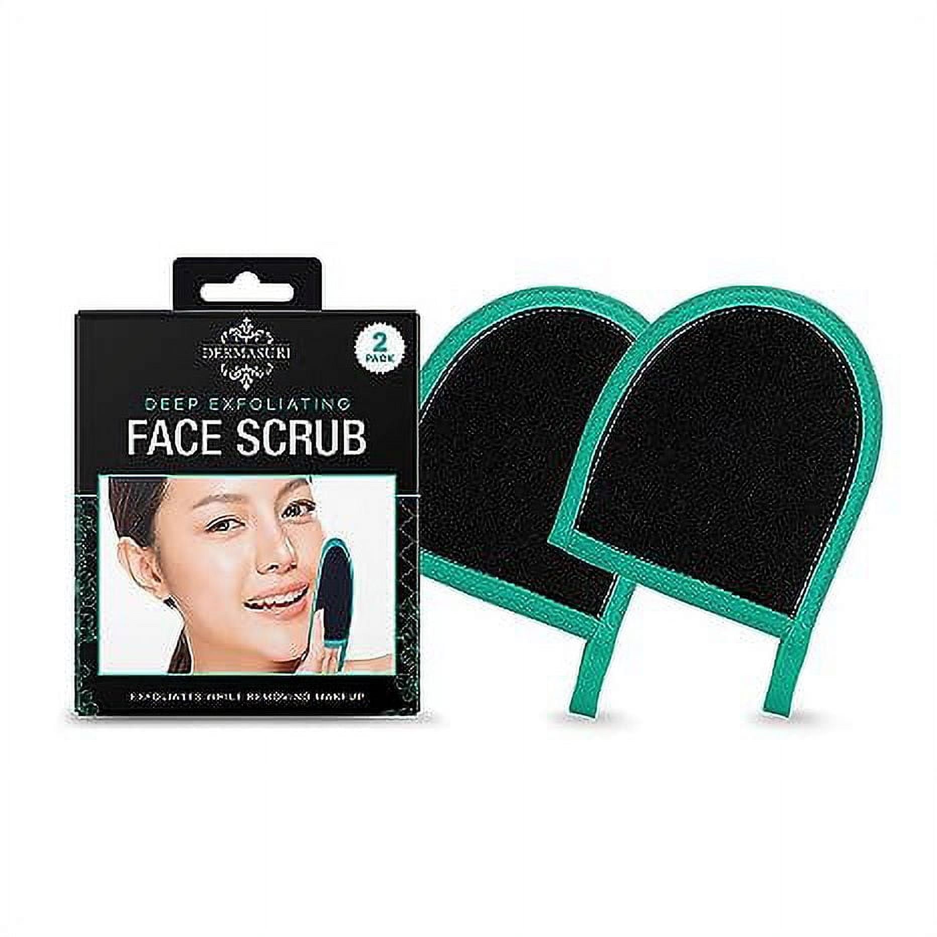 Exfoliating Face Scrubber, Facial Cleansing and Dead Skin Remover for Women & Men (2 Pack)