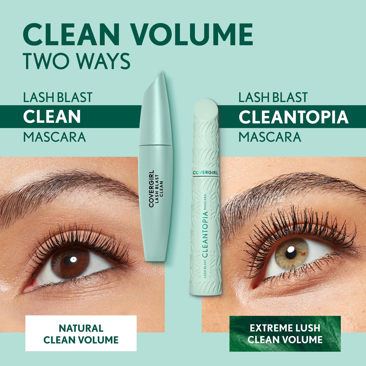 Last Blast Clean Volume Mascara, Very Black, Defining Mascara, 1 Count, Waterproof Mascara